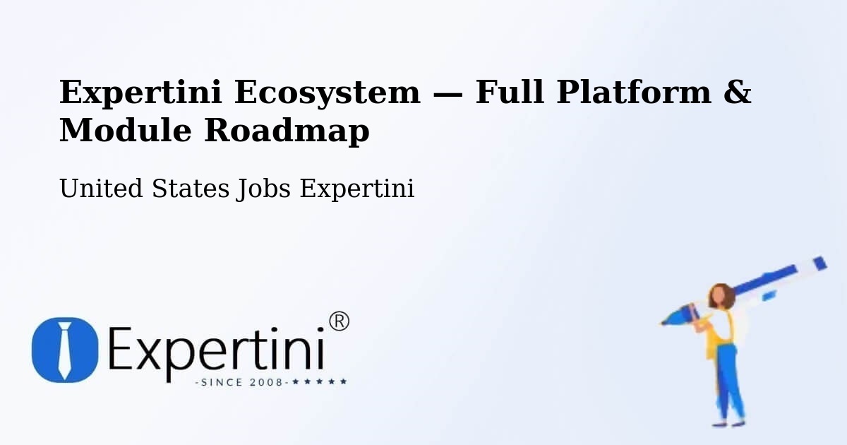 Expertini Ecosystem — Full Platform & Module Roadmap – Northfield