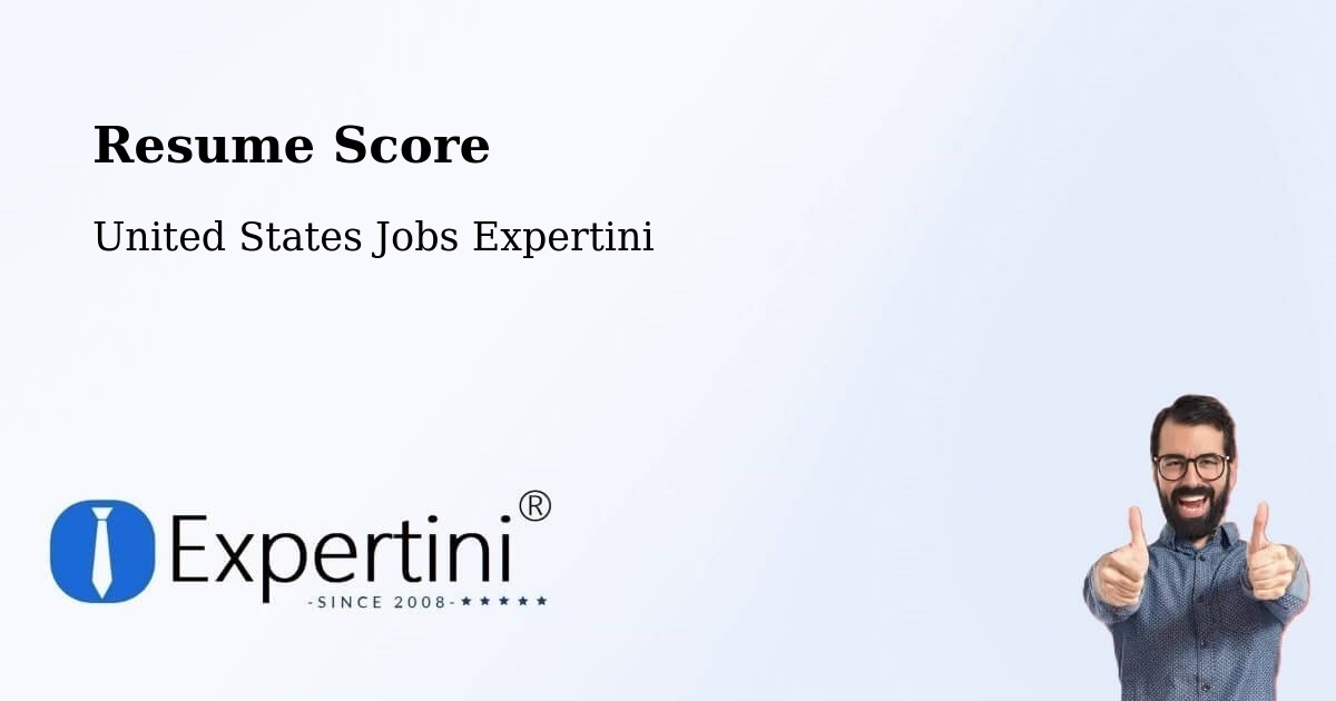 Resume Score & Job Description Match Tool – Northfield - United States Jobs Expertini